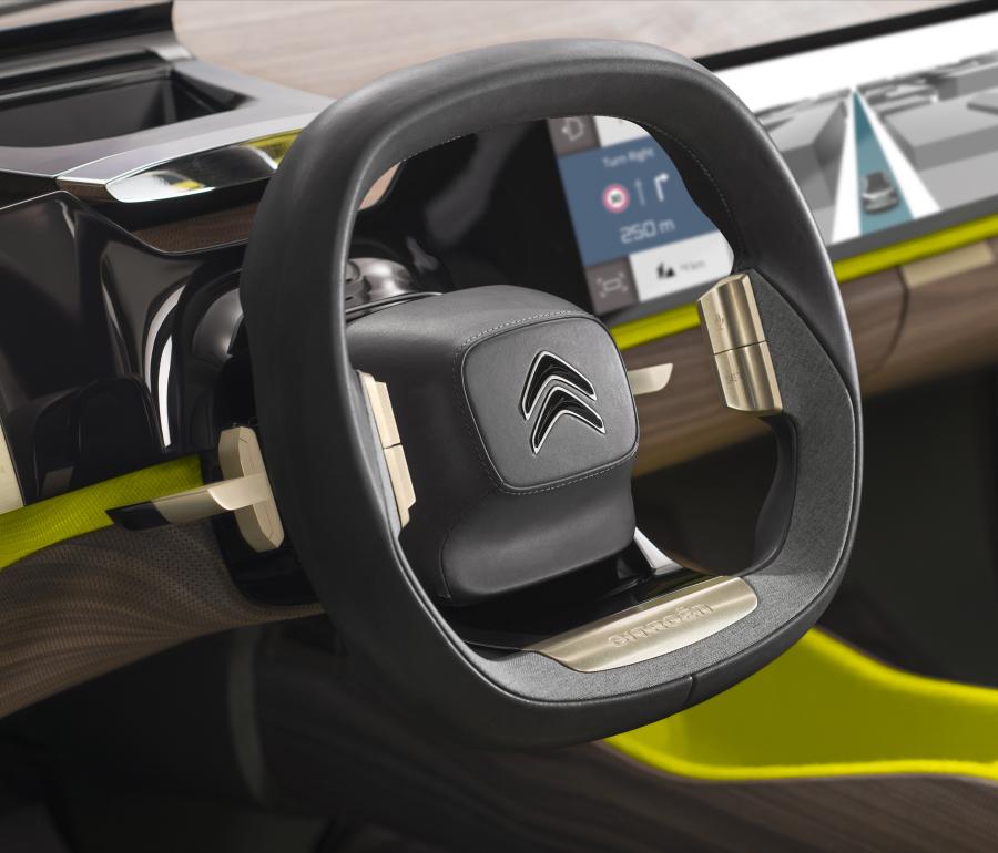 Панель приборов Citroen CXPERIENCE Concept 2016 года  (фото 6 из 69)